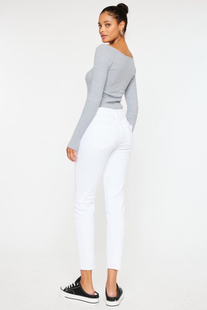 Kancan Mid Rise Ankle Skinny Jeans - Bottoms Sale